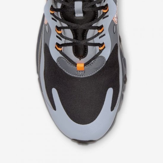 Nike Air Max 270 React Winter | Wolf Grey / Black / Dark Grey / Total Orange - Click Image to Close