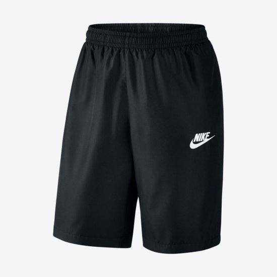 Nike Sportswear | Black / Black / White - Click Image to Close