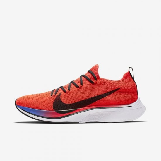 Nike Vaporfly 4% Flyknit | Bright Crimson / Sapphire / White / Black - Click Image to Close