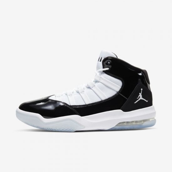 Jordan Max Aura | Black / White - Click Image to Close