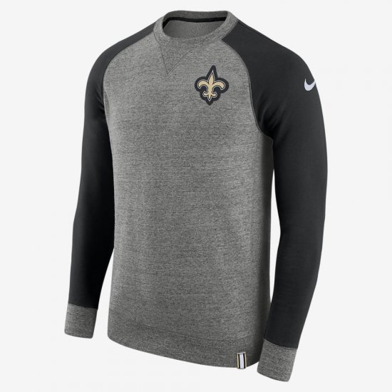 Nike AW77 (NFL Saints) | Carbon Heather / Black / White - Click Image to Close