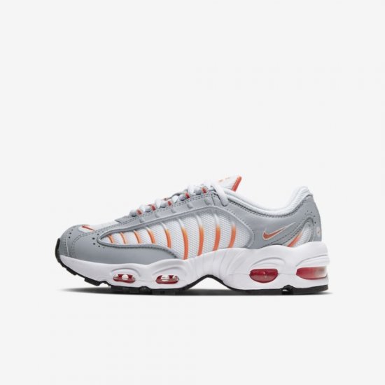 Nike Air Max Tailwind IV | White / Wolf Grey / Black / Orange Blaze - Click Image to Close