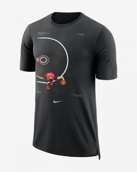 Anthony Davis Nike Dry (New Orleans Pelicans) | Black - Click Image to Close