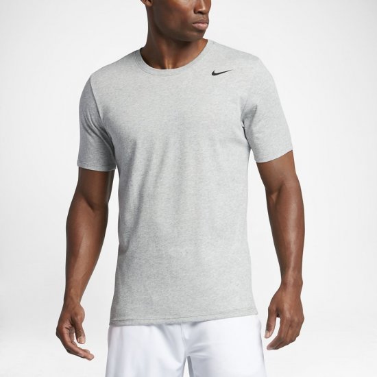 Nike Dri-FIT | Dark Grey Heather / Dark Grey Heather / Black - Click Image to Close