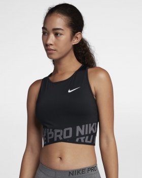 Nike Pro Cropped | Black / Black / White