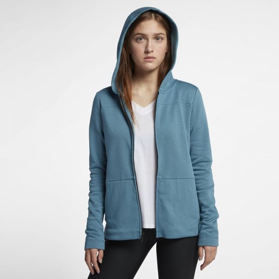 Hurley One And Only Top Full Zip | Noise Aqua - Click Image to Close