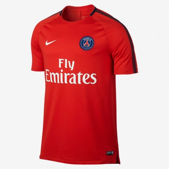 Paris Saint-Germain Breathe Squad | Rush Red / Rush Red / Midnight Navy / White - Click Image to Close