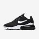 Nike Air Max 270 React | Black / Black / White Nike Air Max 270 React | Black / Black / White