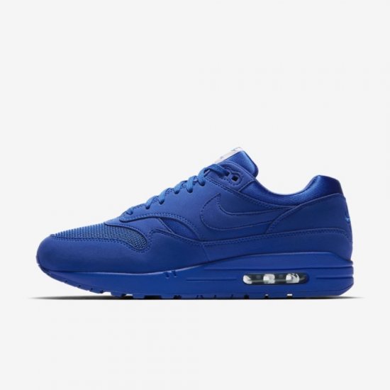 Nike Air Max 1 Premium | Game Royal / Neutral Grey / White / Game Royal - Click Image to Close