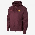 FC Barcelona Authentic Windrunner | Night Maroon / Night Maroon / Hyper Crimson