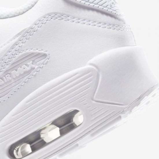 Nike Air Max 90 LTR | White / Metallic Silver / White / White - Click Image to Close