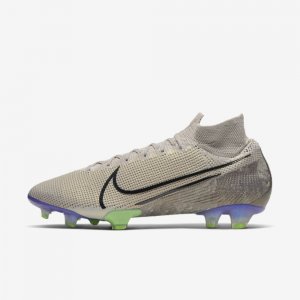 Nike Mercurial Superfly 7 Elite FG | Desert Sand / Psychic Purple / Electric Green / Black