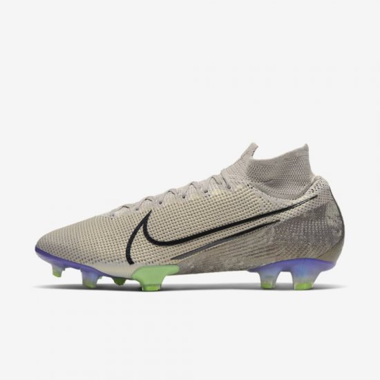 Nike Mercurial Superfly 7 Elite FG | Desert Sand / Psychic Purple / Electric Green / Black - Click Image to Close