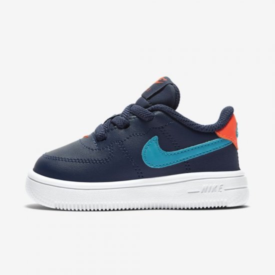 Nike Force 1 '18 | Midnight Navy / Hyper Crimson / White / Laser Blue - Click Image to Close
