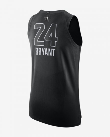 Kobe Bryant All-Star Edition Authentic Jersey | Black - Click Image to Close