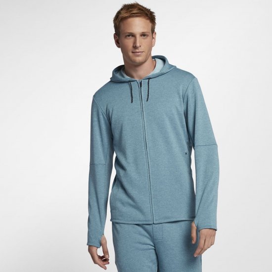Hurley Dri-FIT Expedition Full-Zip | Noise Aqua Heather - Click Image to Close