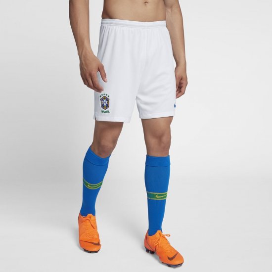 2018 Brazil CBF Stadium Away | White / Soar - Click Image to Close