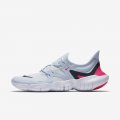 Nike Free RN 5.0 | White / Half Blue / Hyper Pink / Black