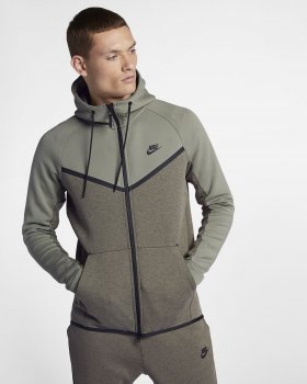 Nike Sportswear Tech Fleece Windrunner | Dark Stucco / Dark Stucco / Heather / Black