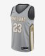 LeBron James City Edition Swingman Jersey (Cleveland Cavaliers) | Flat Silver LeBron James City Edition Swingman Jersey (Cleveland Cavaliers) | Flat Silver