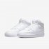 Nike Court Vision Mid | White / White / White