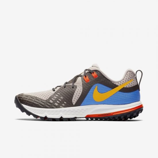 Nike Air Zoom Wildhorse 5 | Pumice / Oil Grey / Bright Crimson / University Gold - Click Image to Close