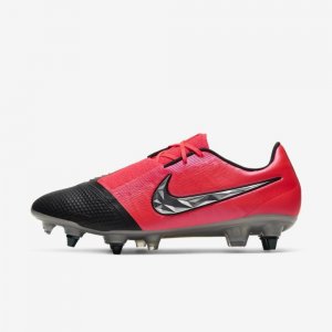 Nike Phantom Venom Elite SG-Pro Anti-Clog Traction | Laser Crimson / Black / Metallic Silver