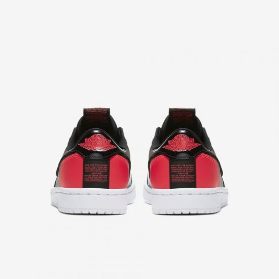Air Jordan 1 Retro Low Slip | Bright Crimson / White / Black - Click Image to Close