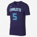 Nicolas Batum Charlotte Hornets Jordan Dry | New Orchid