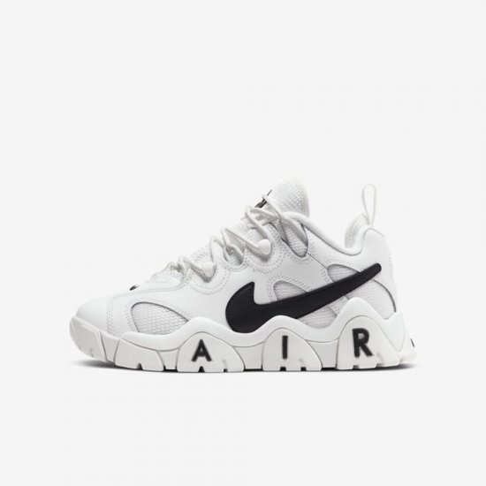 Nike Air Barrage Low | Summit White / Black - Click Image to Close