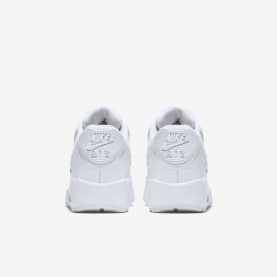 Nike Air Max 90 Leather | White / White - Click Image to Close