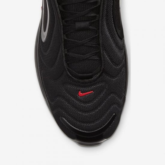 Nike Air Max 720 | Black / University Red / Cool Grey / Hyper Crimson - Click Image to Close