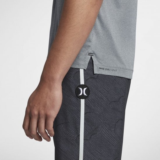 Hurley Icon Quick Dry | Cool Grey Heather - Click Image to Close