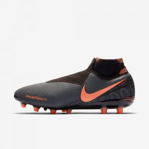 Nike Phantom Vision Elite Dynamic Fit AG-PRO | Dark Grey / Black / Bright Mango