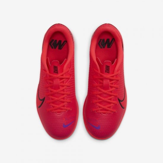 Nike Jr. Mercurial Vapor 13 Academy IC | Laser Crimson / Laser Crimson / Black - Click Image to Close