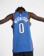 Russell Westbrook Oklahoma City Thunder Nike Icon Edition Swingman Jersey | Signal Blue / College Navy