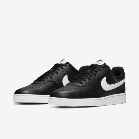 Nike Court Vision Low | Black / Photon Dust / White - Click Image to Close