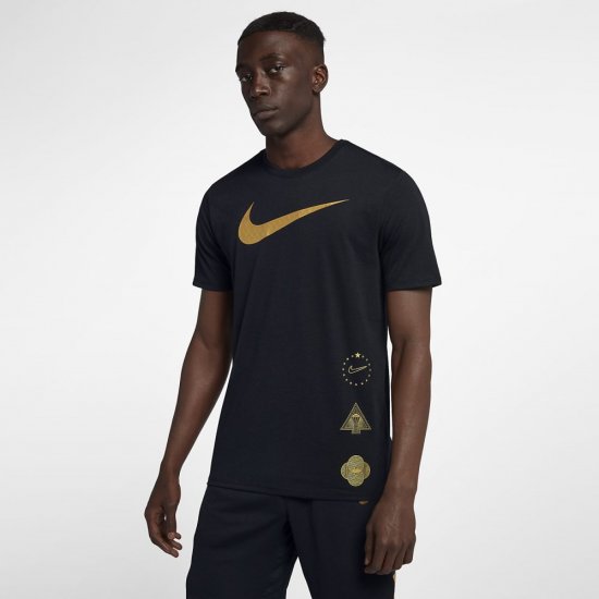 Nike Dri-FIT Swoosh | Black / Black - Click Image to Close