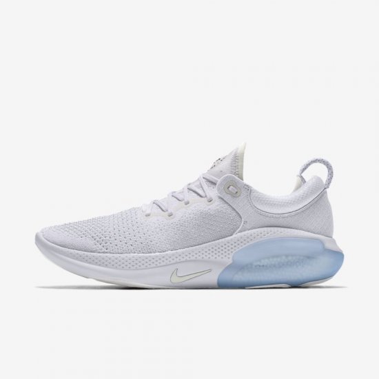 Nike Joyride Run Flyknit By You | White / Pure Platinum - Click Image to Close