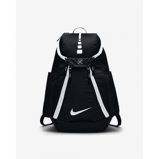 Nike Hoops Elite Max Air Team 2.0 | Black / Black / White - Click Image to Close
