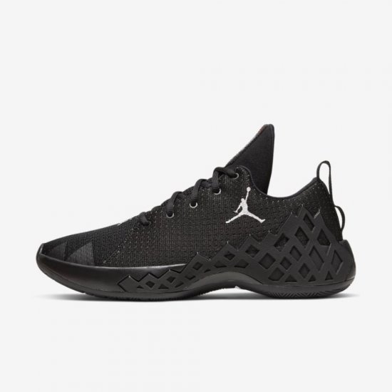 Jordan Jumpman Diamond Low | Black / Black / White - Click Image to Close