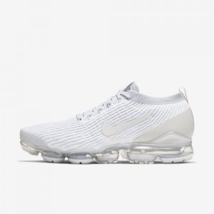 Nike Air VaporMax Flyknit 3 | White / Pure Platinum / Metallic Silver / White