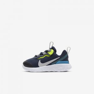 Nike 55 | Midnight Navy / Lemon Venom / Laser Blue / Light Smoke Grey