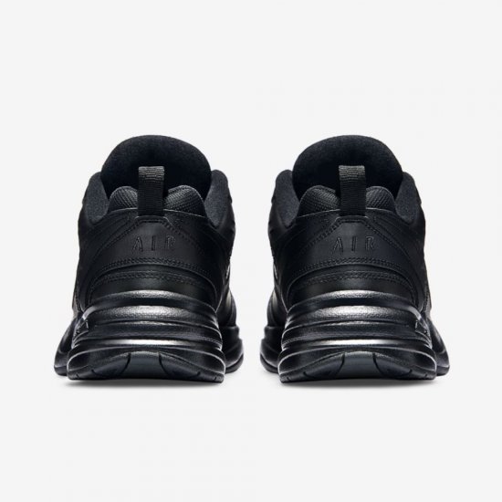 Nike Air Monarch IV | Black / Black - Click Image to Close