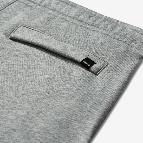 Nike SB Icon Fleece | Dark Grey Heather / Dark Steel Grey - Click Image to Close