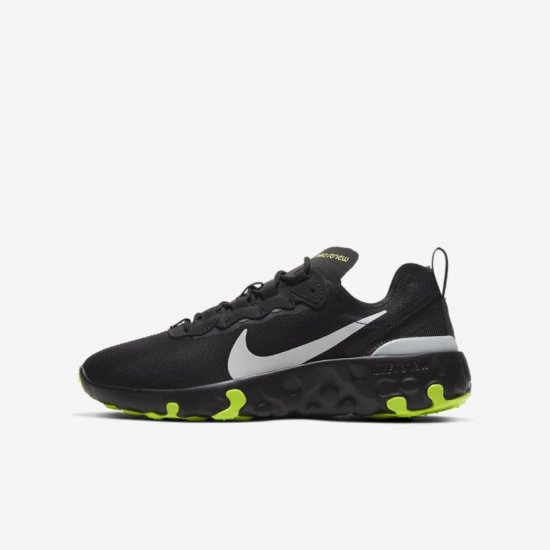 Nike Renew 55 | Black / Volt / Iron Grey / Light Smoke Grey - Click Image to Close