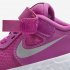 Nike Revolution 5 FlyEase | Active Fuchsia / Black / Metallic Silver