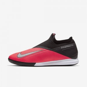 Nike Phantom Vision 2 Academy Dynamic Fit IC | Laser Crimson / Black / Metallic Silver