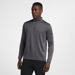 Nike Dri-FIT Half-Zip | Dark Grey / Anthracite / Black