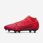 Nike Mercurial Superfly 7 Academy SG-PRO Anti-Clog Traction | Laser Crimson / Laser Crimson / Black